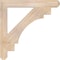 Ekena Millwork Merced Craftsman Smooth Bracket, Douglas Fir, 3 1/2"W x 30"D x 30"H BKT04X30X30MRC04SDF - alternate 3